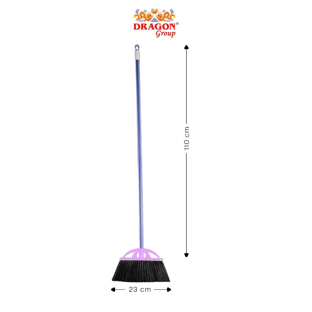 DRAGON Sapu Taiwan Hitam 110Cm Pembersih Lantai Dust Remover Serbaguna SP151 Warna Random