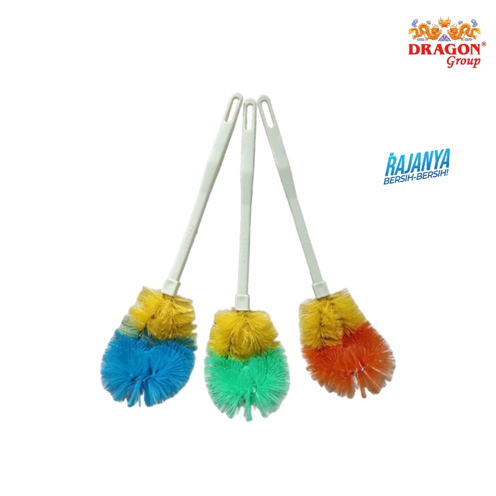 DRAGON Bonita Sikat WC Toilet 30Cm Pembersih Kamar Mandi Cleaning Brush Serbaguna SK351 Warna