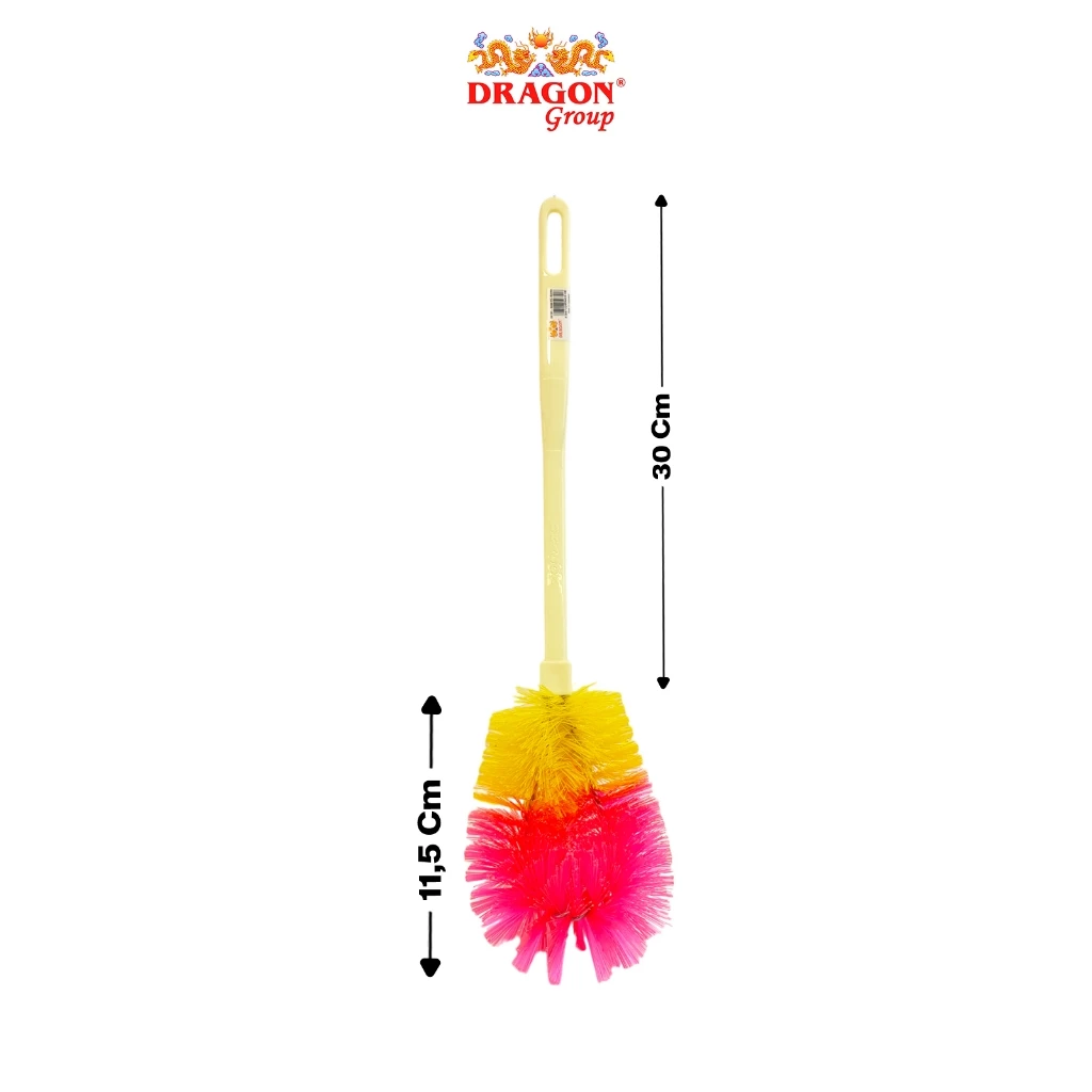 DRAGON Bonita Sikat WC Toilet 30Cm Pembersih Kamar Mandi Cleaning Brush Serbaguna SK351 Warna