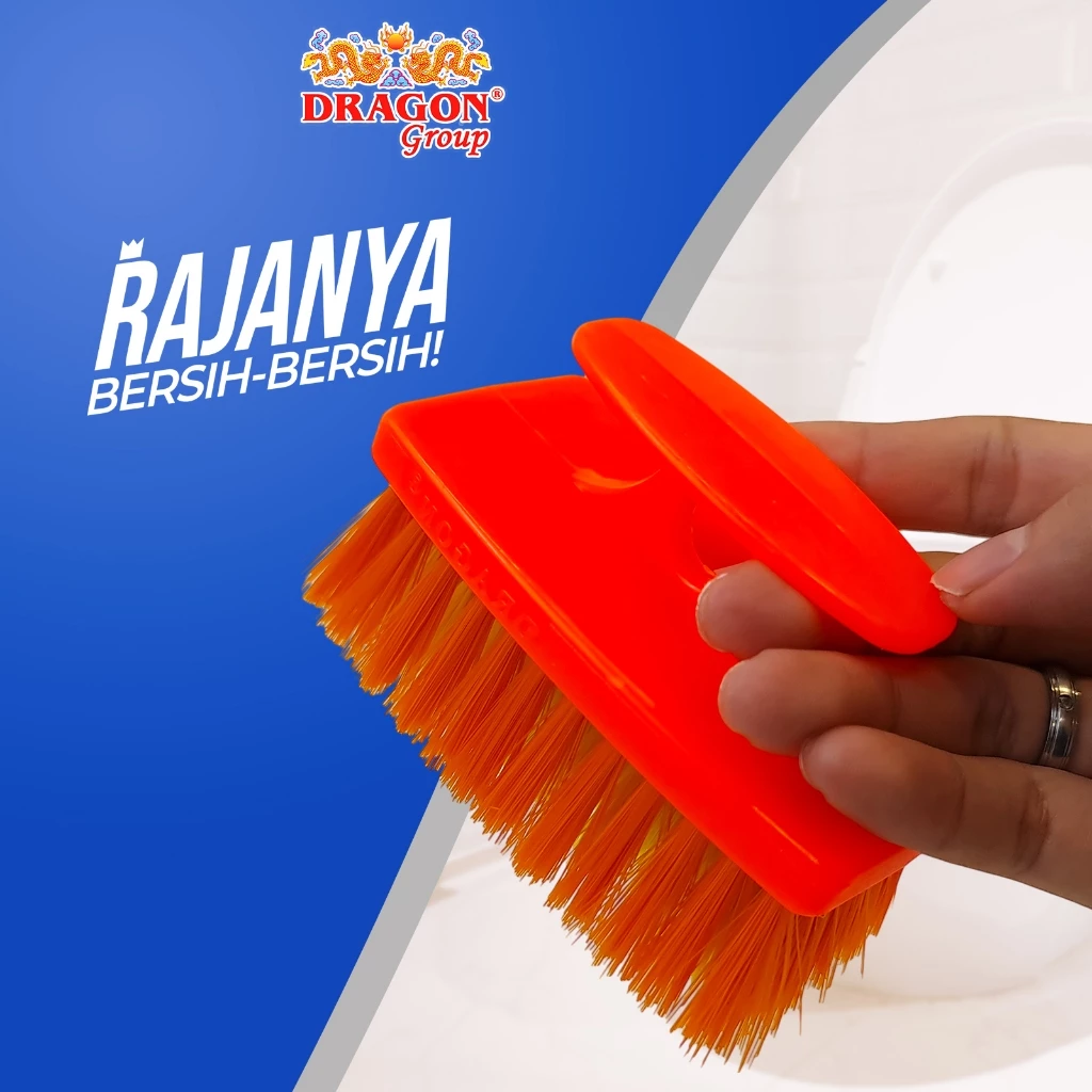 DRAGON Boston Sikat WC Toilet 11 Cm Pembersih Kamar Mandi Cleaning Brush Serbaguna SK355 Warna