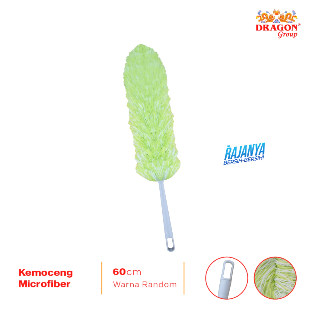 DRAGON Kemoceng Microfiber 60 Cm Pembersih Perabotan Cleaning Serbaguna KM858