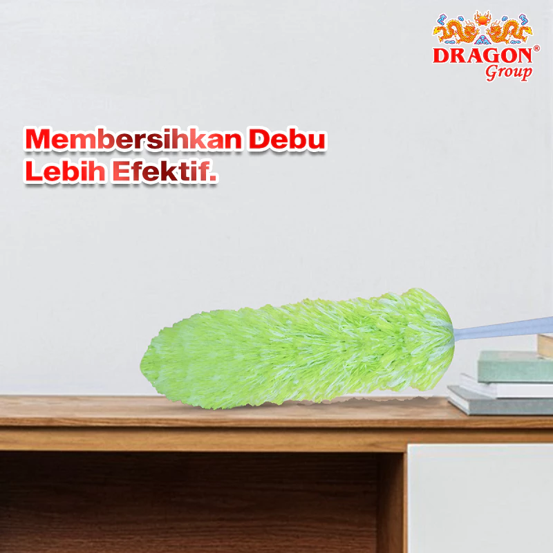 DRAGON Kemoceng Microfiber 60 Cm Pembersih Perabotan Cleaning Serbaguna KM858