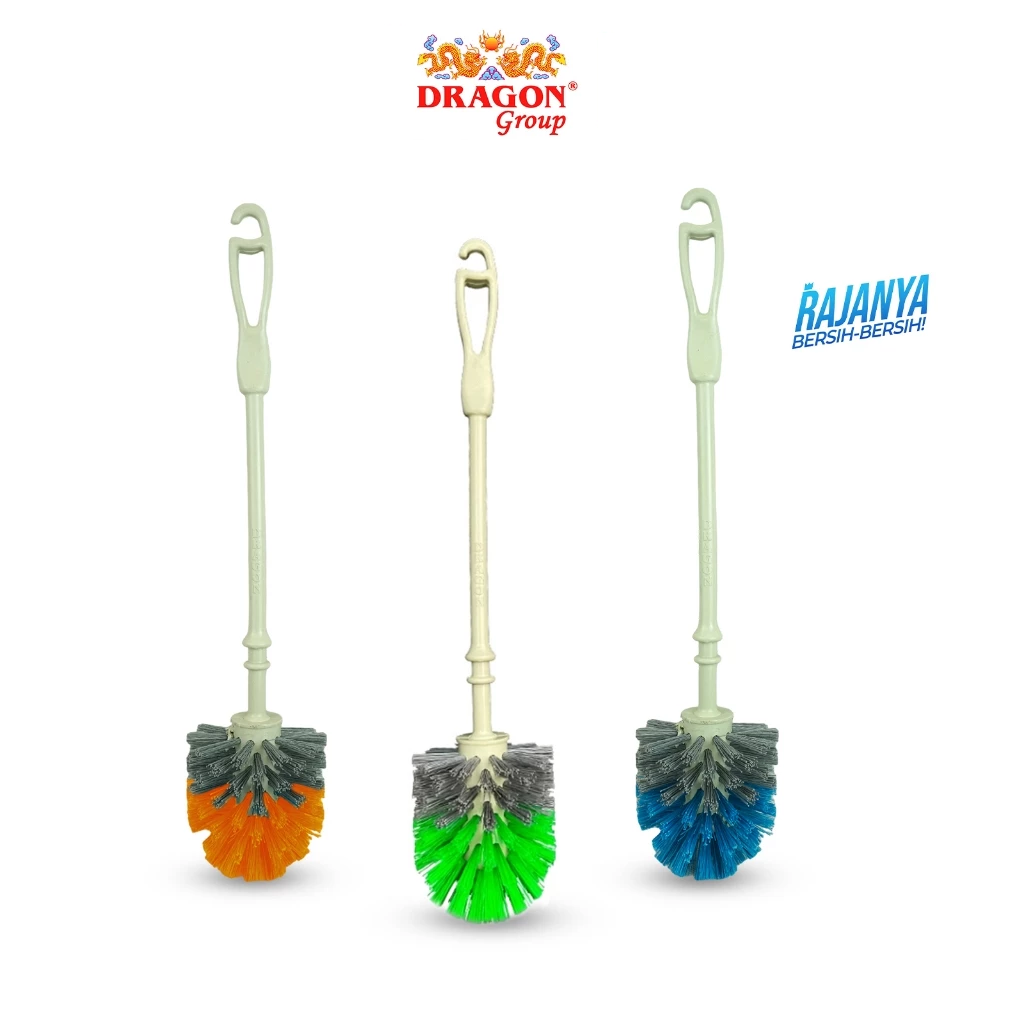 DRAGON Melodi Sikat WC 29 Cm Pembersih Toilet Cleaning Brush Serbaguna SK367 Warna