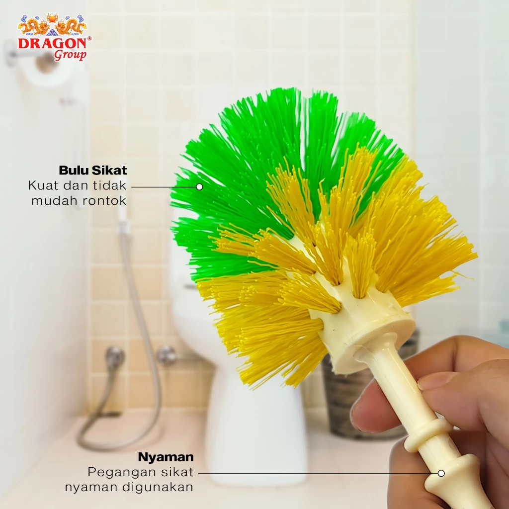 DRAGON Denada Sikat WC Toilet 29 Cm Pembersih Kamar Mandi Cleaning Brush SK352