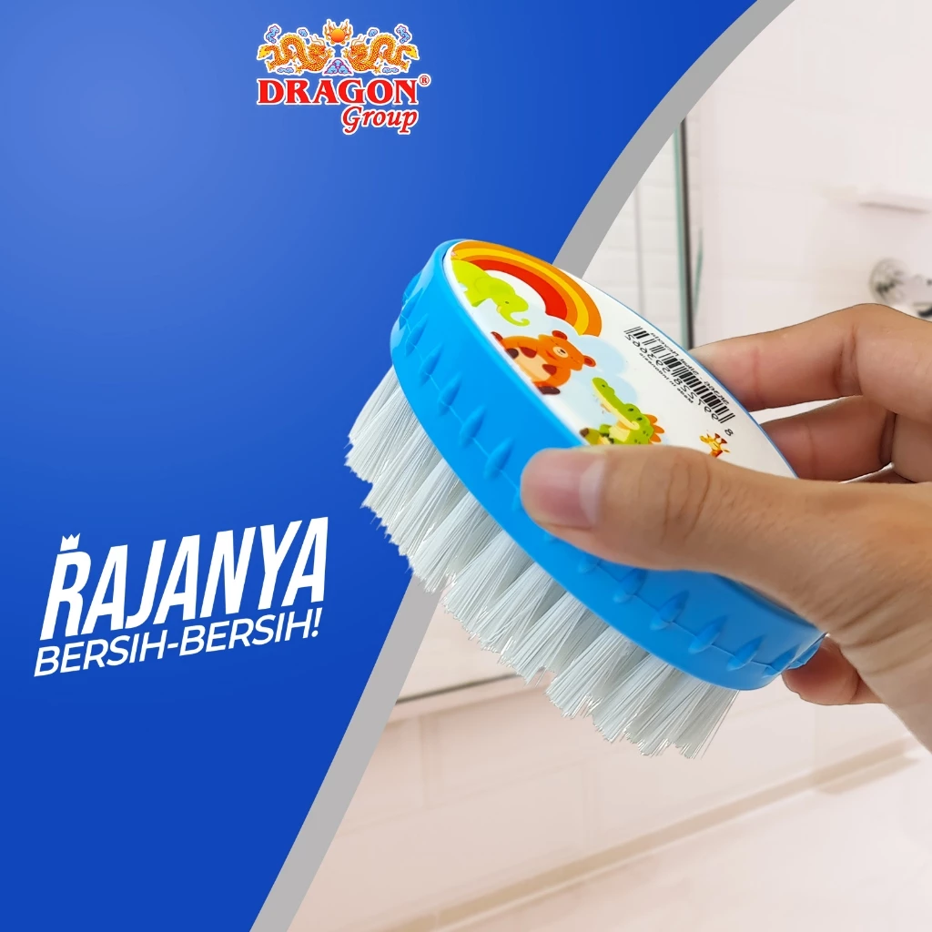 DRAGON Neveda Sikat Pembersih Baju 11 Cm Bulu Lembut Cleaning Brush Serbaguna SK366