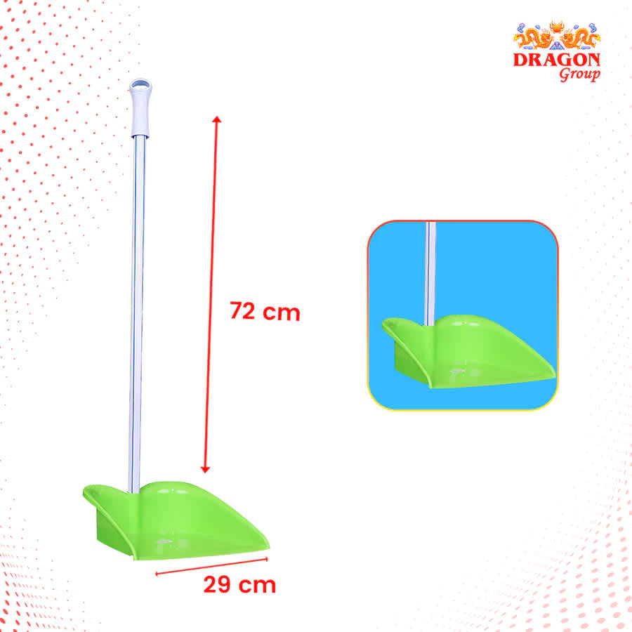 DRAGON Pengki Floren Serokan Sampah 72 Cm Gagang Panjang Dustpan Serbaguna PP832