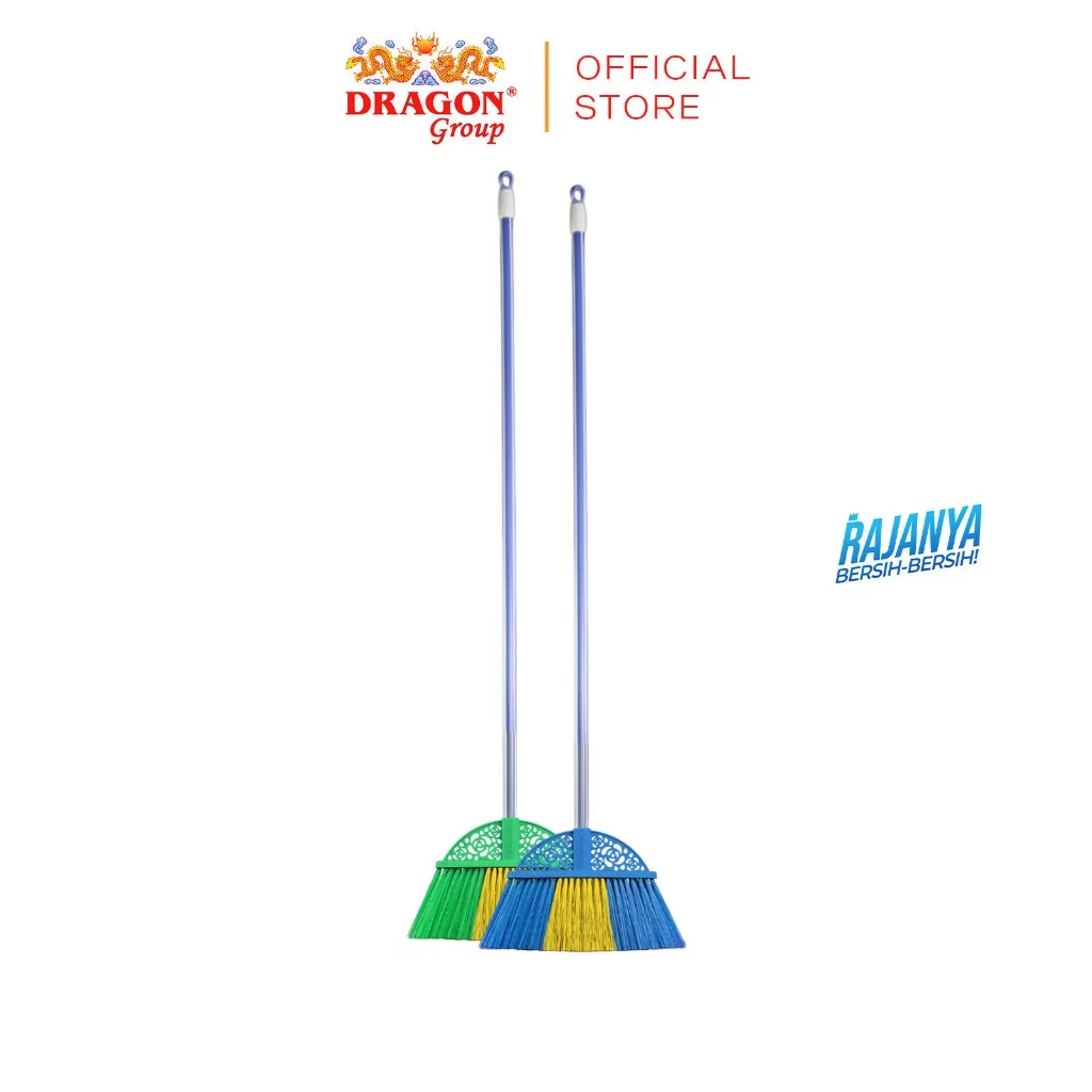 DRAGON Sapu Batavia Hitam 110Cm Pembersih Lantai Dust Remover Serbaguna SP170 Warna