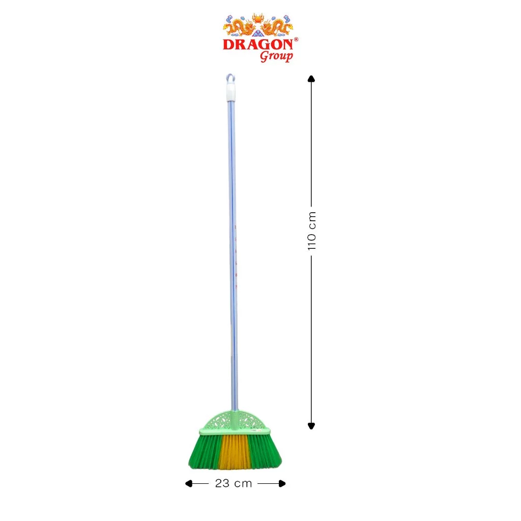 DRAGON Sapu Batavia Hitam 110Cm Pembersih Lantai Dust Remover Serbaguna SP170 Warna