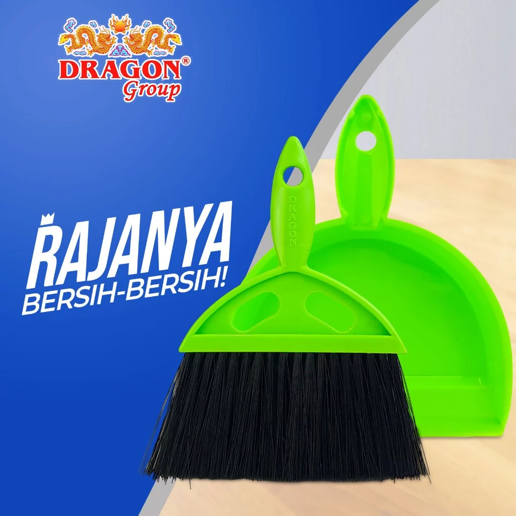 DRAGON Sapu Pengki Milano 16,5 Cm Pembersih Lantai Dust Remover Serbaguna SP155