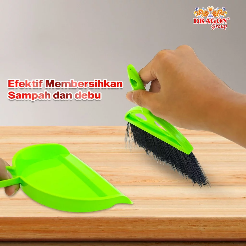 DRAGON Sapu Pengki Milano 16,5 Cm Pembersih Lantai Dust Remover Serbaguna SP155