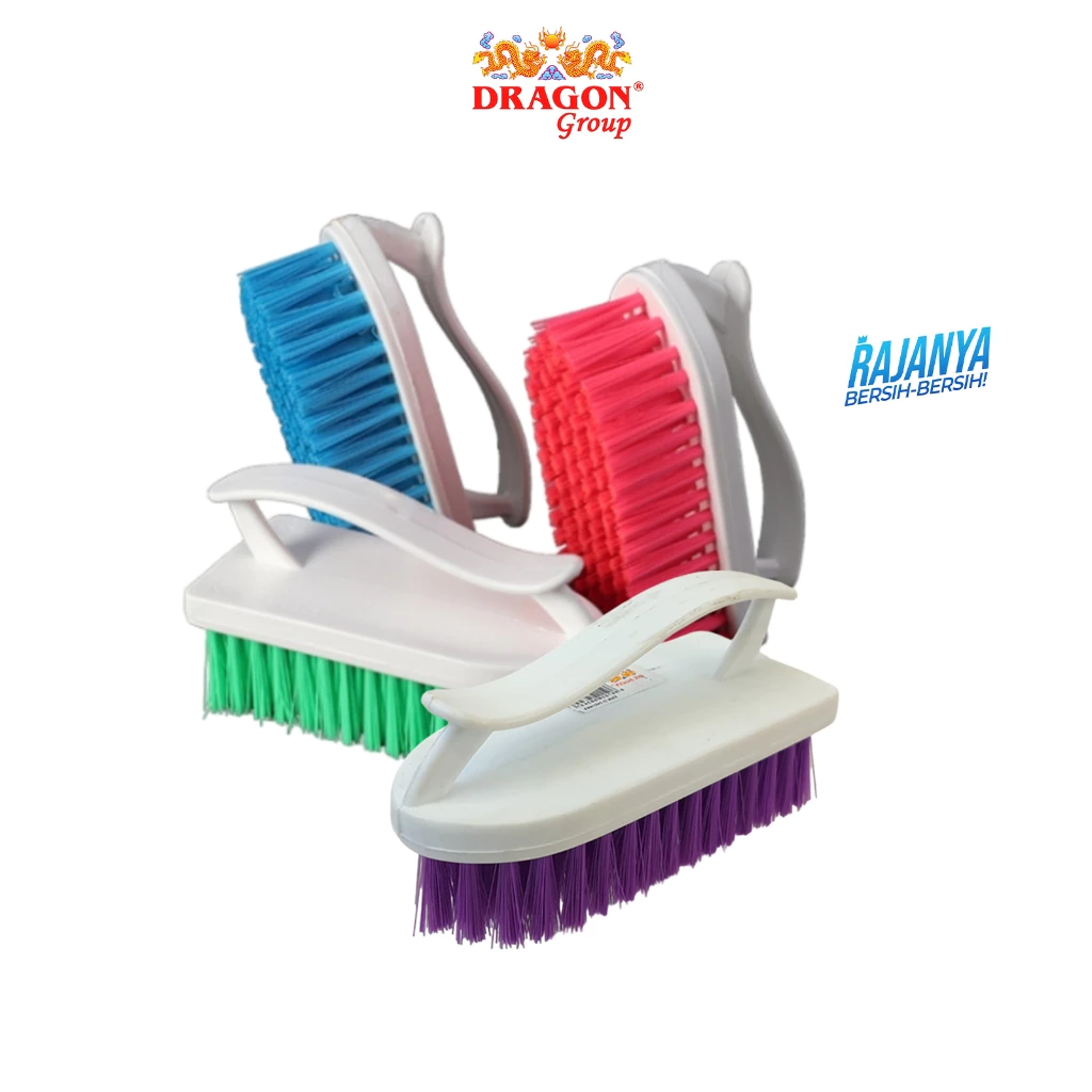 DRAGON Setrika Sikat WC Toilet 13 Cm Pembersih Kamar Mandi Cleaning Brush Serbaguna SK345 Warna