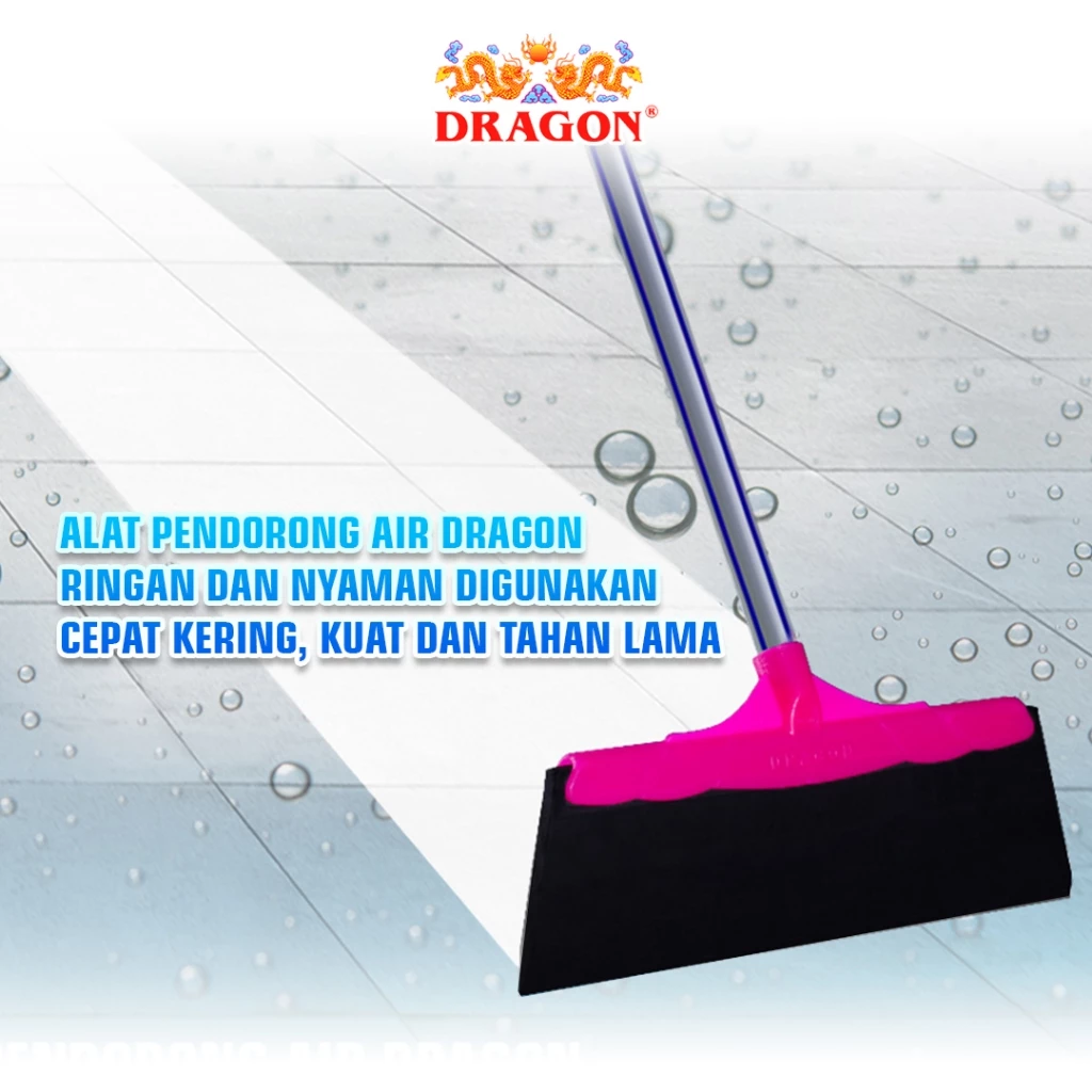DRAGON Wefer Air Plastik 110 Cm Serokan Pembersih Air Floor Cleaner Serbaguna WA077