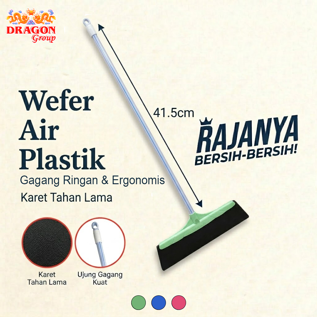 DRAGON Wefer Air Plastik 110 Cm Serokan Pembersih Air Floor Cleaner Serbaguna WA077