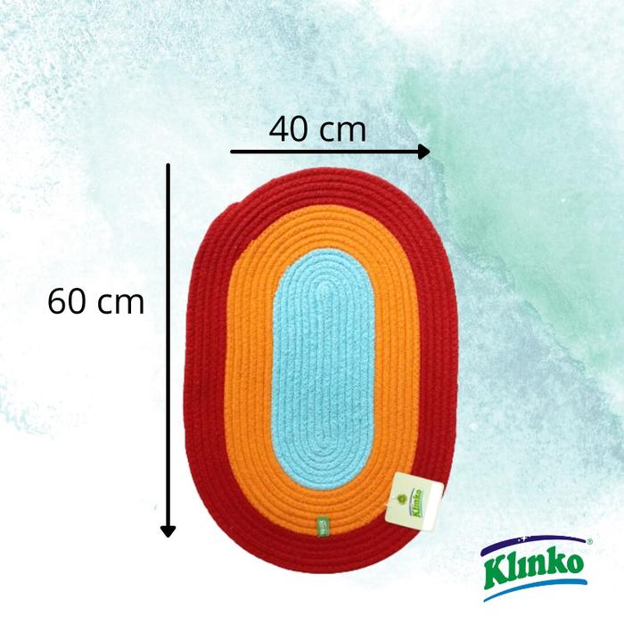 Keset Kaki Kamar Mandi Spiral Keset Pintu Keset rumah Tiga Warna Klinko