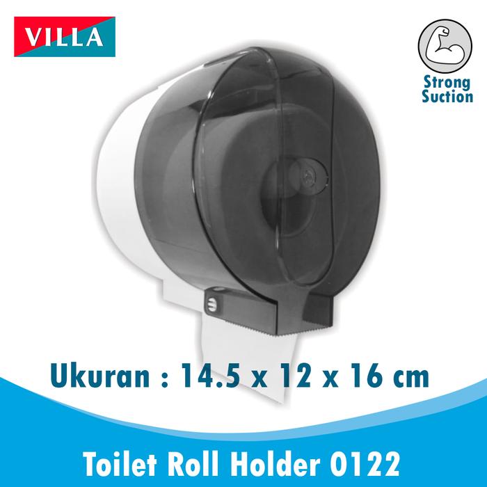 Gantungan tempat tissue gulung dinding tisi wc Waterproof Toilet Roll Holder villa Nutech 0122