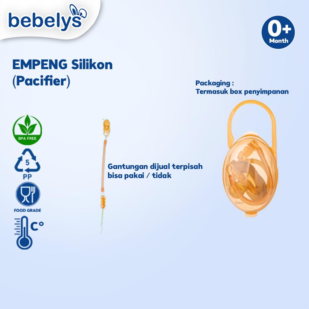 Bebelys Empeng Bayi Pacifier Full Silikon BPA Free