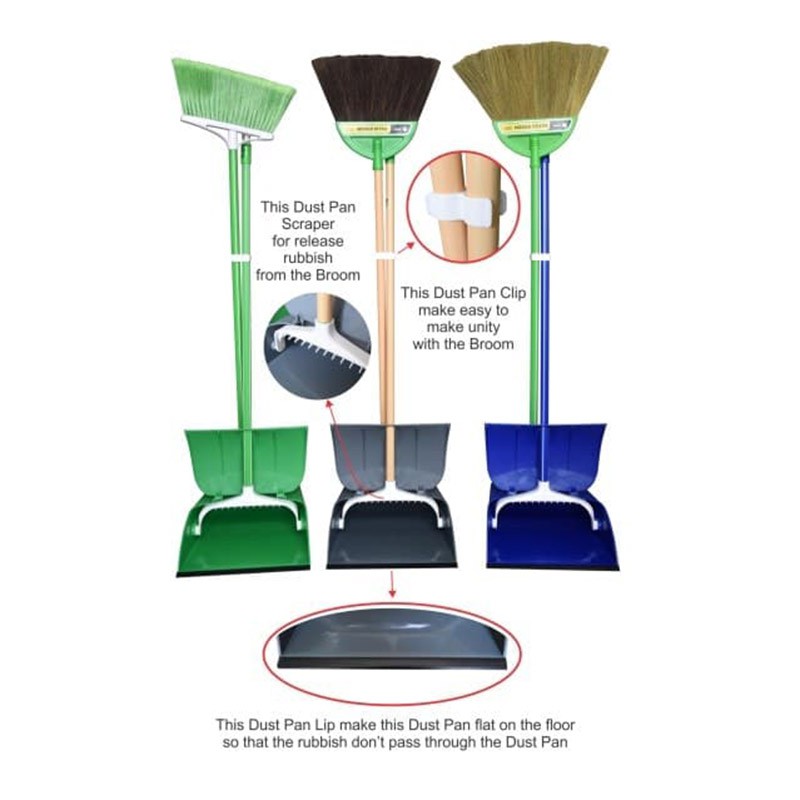 Pengki Sapu Serokan Sampah Dustpan Dust Pan 211333 Cleanmatic