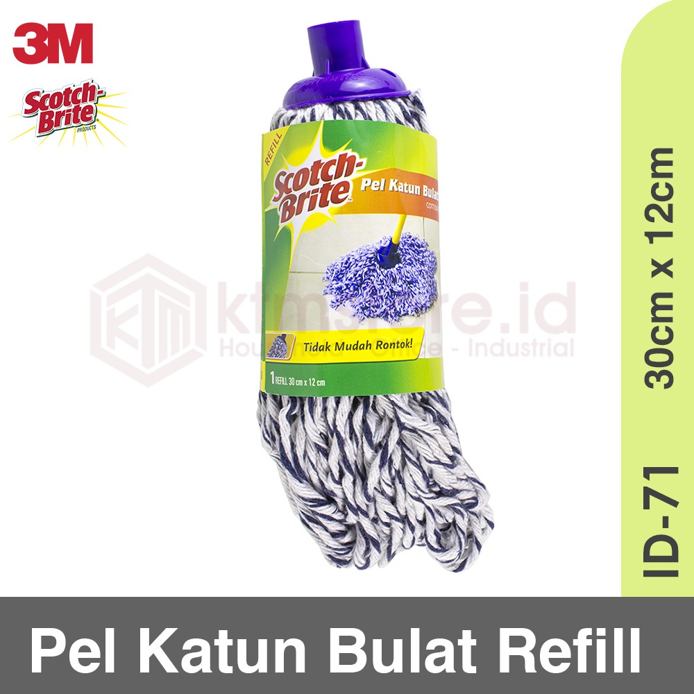 3M Scotch Brite Pel Katun Bulat Refill ID-71