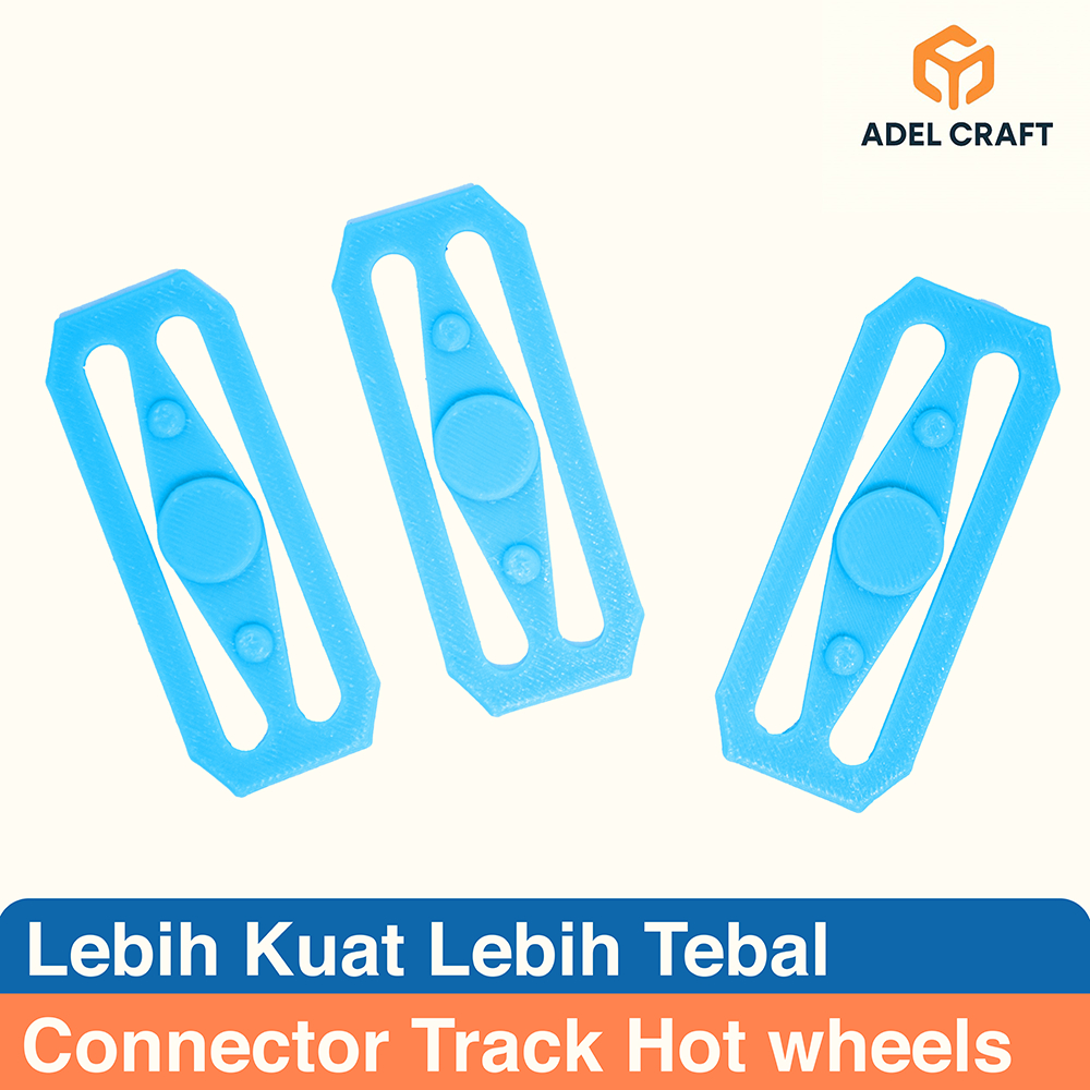 Ktmstore - Hotwheels Konektor Trek Connector Track Diecast Hot wheels Custom 3D Printed Kuat Awet