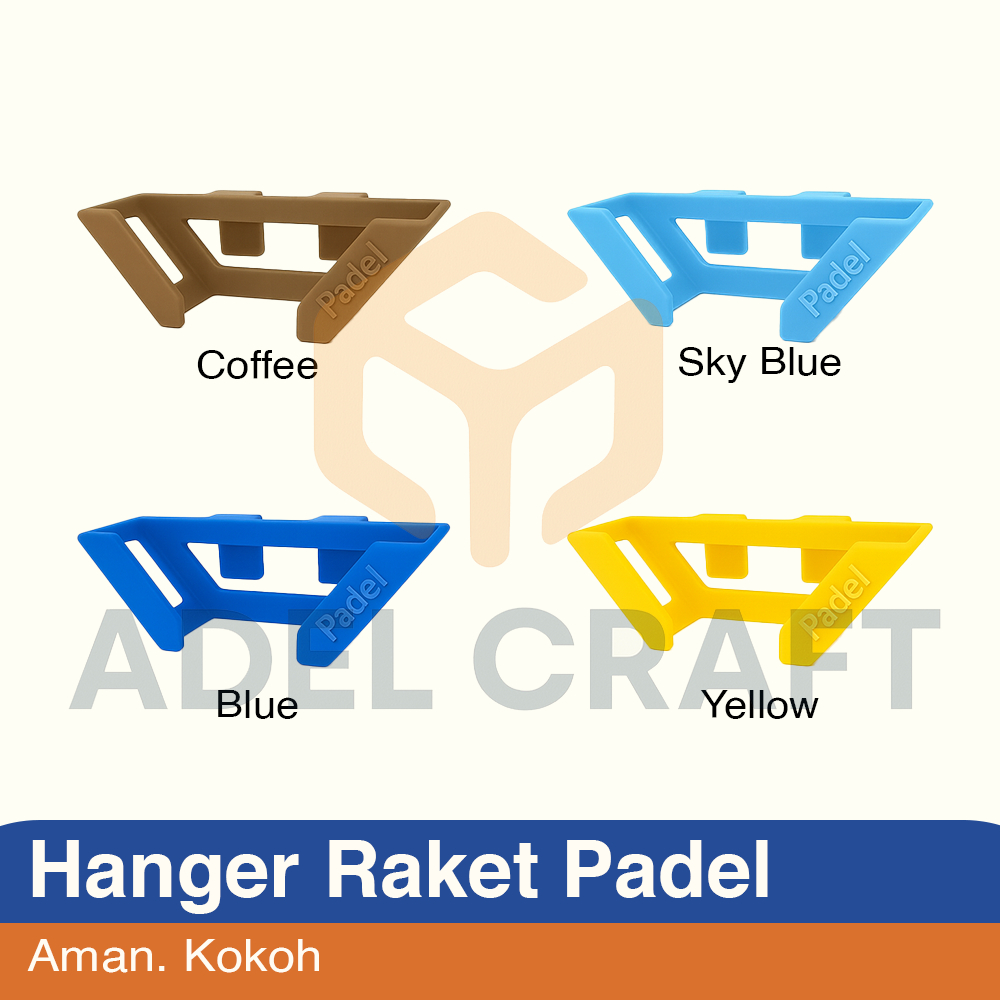 Ktmstore - Gantungan Raket Padel Lapangan Hook Holder Padel Racket Hanger Portable Fence Court
