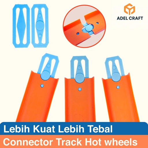 Ktmstore - Hotwheels Konektor Trek Connector Track Diecast Hot wheels Custom 3D Printed Kuat Awet