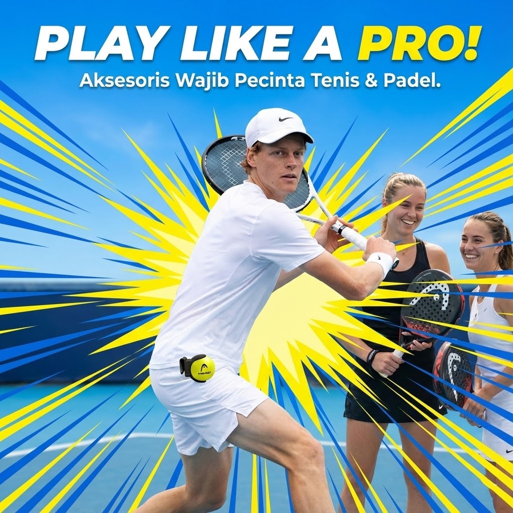 Ktmstore - Tennis Ball Holder Clip Penjepit Bola Tenis Padel Gantungan Bola Olahraga Portable
