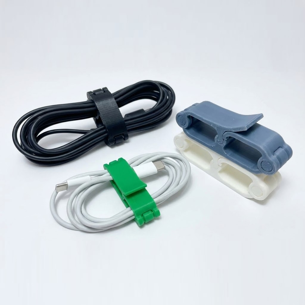 Ktmstore - Klip Penjepit Kabel Cable Organizer Clip Holder - Pengikat Kabel Charger HP Laptop Meja Rapi