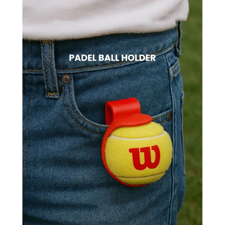 Ktmstore - Tennis Ball Holder Clip Penjepit Bola Tenis Padel Gantungan Bola Olahraga Portable
