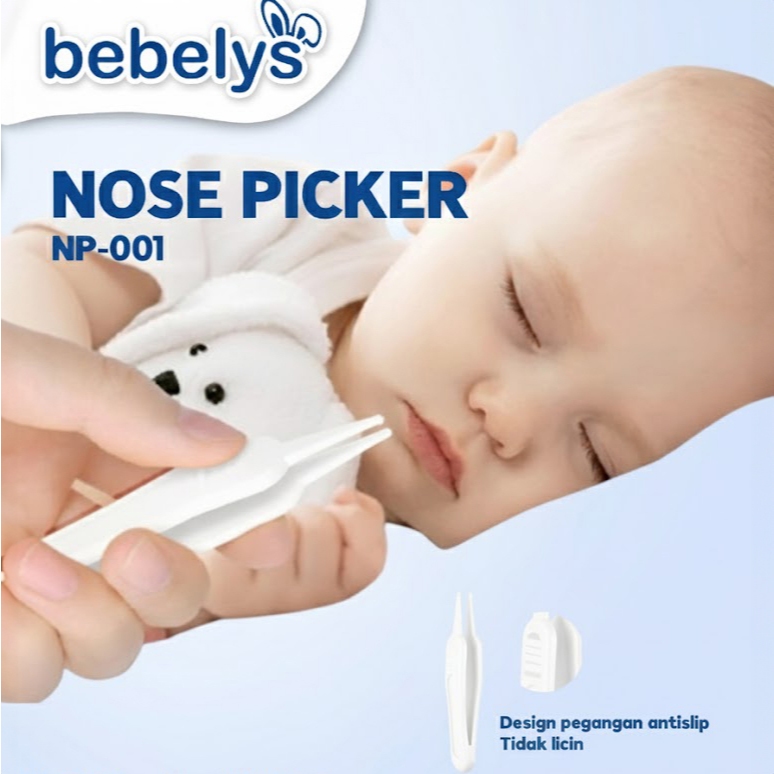 Bebelys Nose Picker NP-001 Penjepit Hidung Bayi Pinset Pembersih Upil Bayi