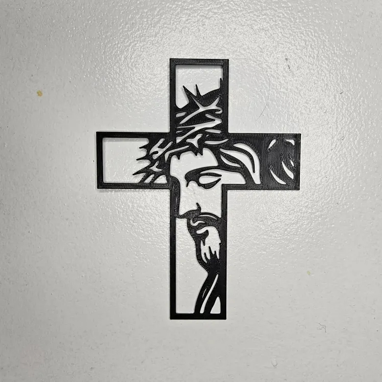 Ktmstore - Hiasan Dinding Salib Jesus Wall Art Pajangan Rohani Kristen Katolik Dekorasi minimalis 17
