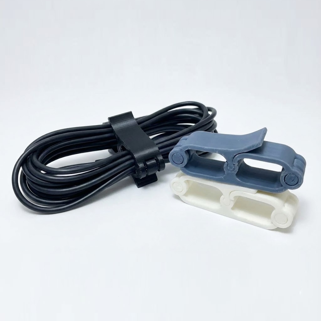 Ktmstore - Klip Penjepit Kabel Cable Organizer Clip Holder - Pengikat Kabel Charger HP Laptop Meja Rapi