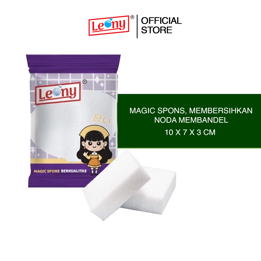 Magic Spon Leony Serbaguna Membersihkan Noda Membandel