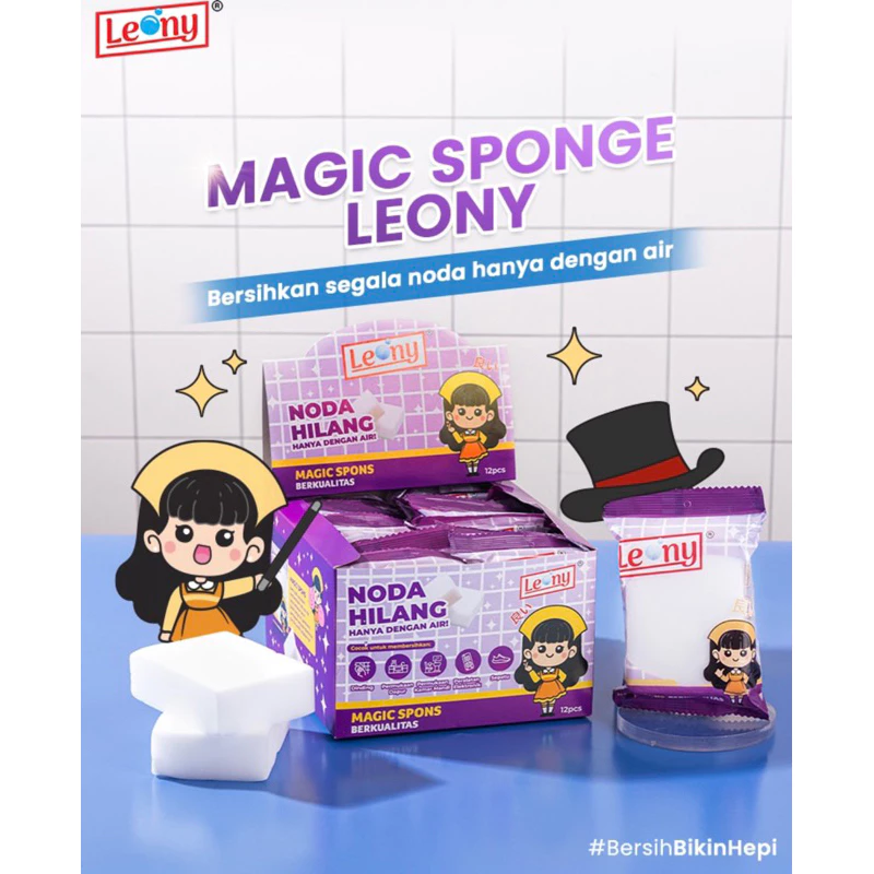 Magic Spon Leony Serbaguna Membersihkan Noda Membandel