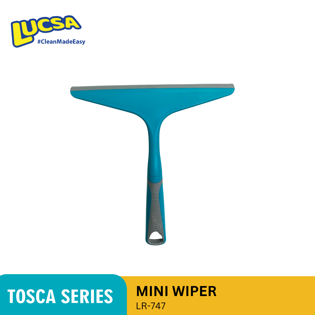 Mini Wiper Kaca Alat Pembersih Jendela Kaca Multifungsi Window Cleaner serokan Lucsa LR-747
