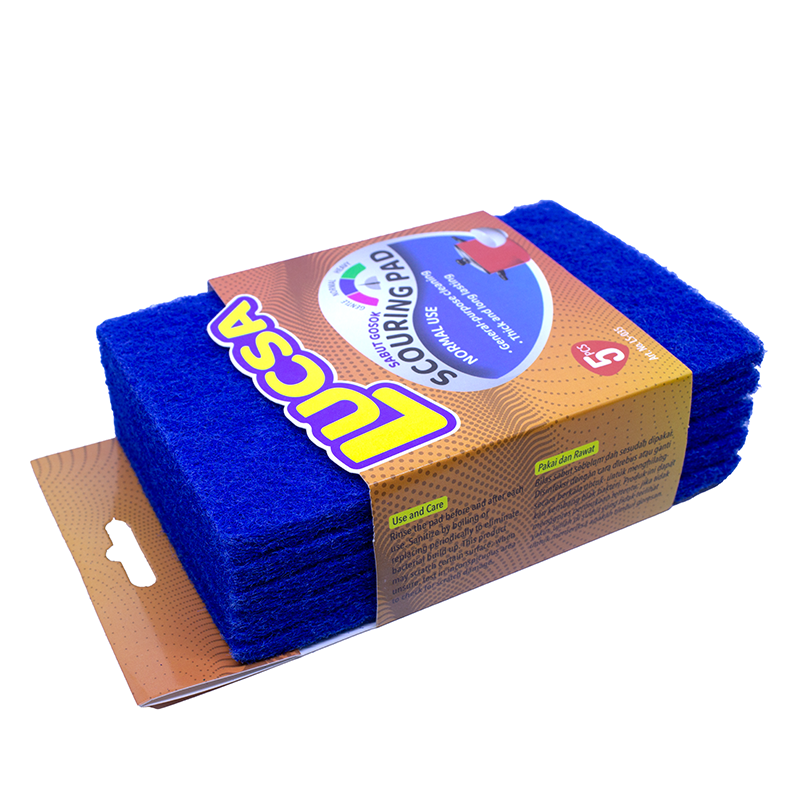 Sabut cuci piring tapas gosok Scouring pads 5 pcs Normal Use Multifungsi LS-035 Lucsa