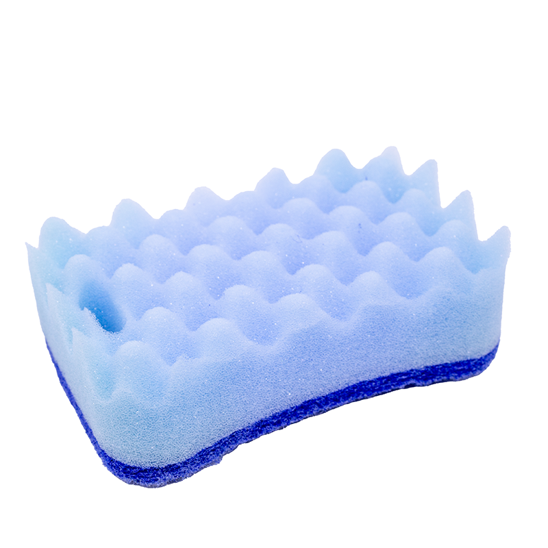Sabut cuci piring Spons Sponge Gelombang 2 pc Normal Use Multifungsi Gosok LS-232 Lucsa