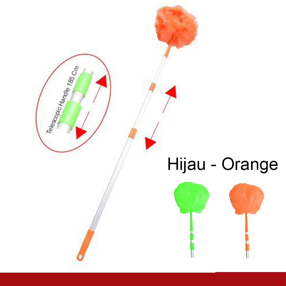 Aluminium Ceiling Duster Kemoceng Gagang Panjang 180011 CLEANMATIC