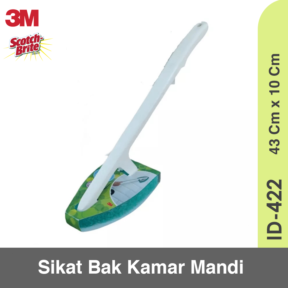 Sikat Bak Kamar Mandi 3M Scotch Brite ID-422