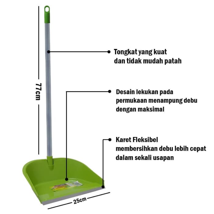 3M Scotch Brite Pengki Plastik ID-44 - Tempat Membersihkan Sampah