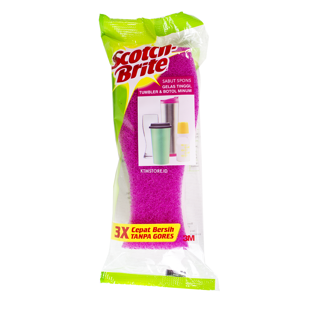 3M Scotch Brite Sabut Spons Botol Minum ID 33