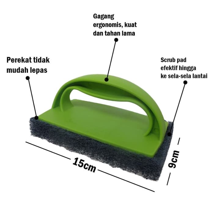 3M Scotch Brite Sikat Lantai Scrub Pad ID-40