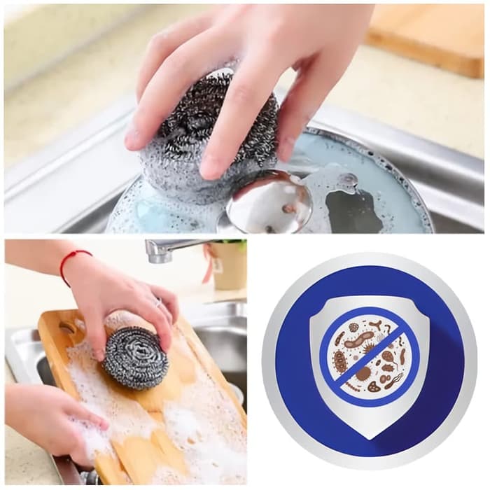 3M Scotch Brite Sabut Stainless Sabut Kawat Cuci Piring ID SS