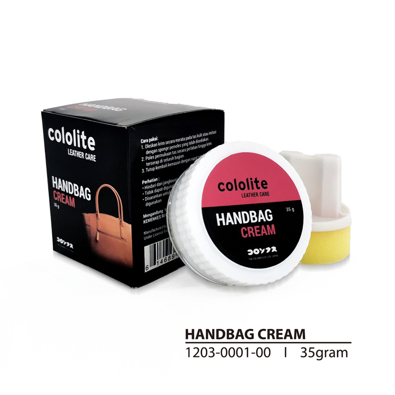 Hand Bag Cream Perawatan Tas Dompet Kulit 35gr Cololite 0001