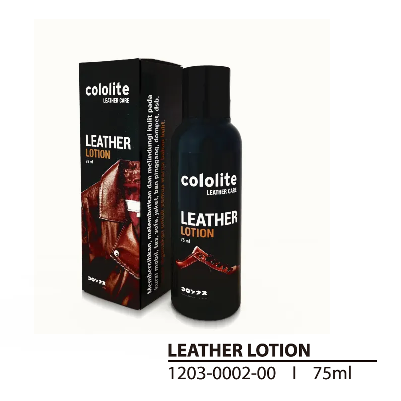 Leather Lotion Perawatan Tas Kulit Sepatu Jaket 75ml Cololite 0002