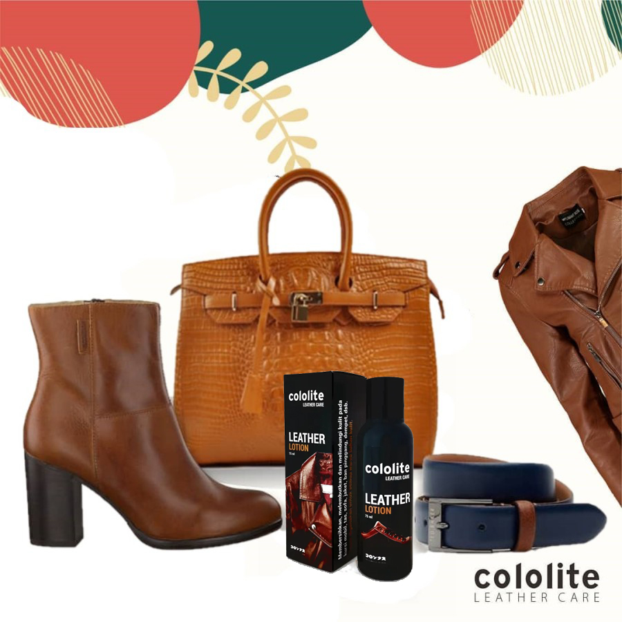Leather Lotion Perawatan Tas Kulit Sepatu Jaket 75ml Cololite 0002