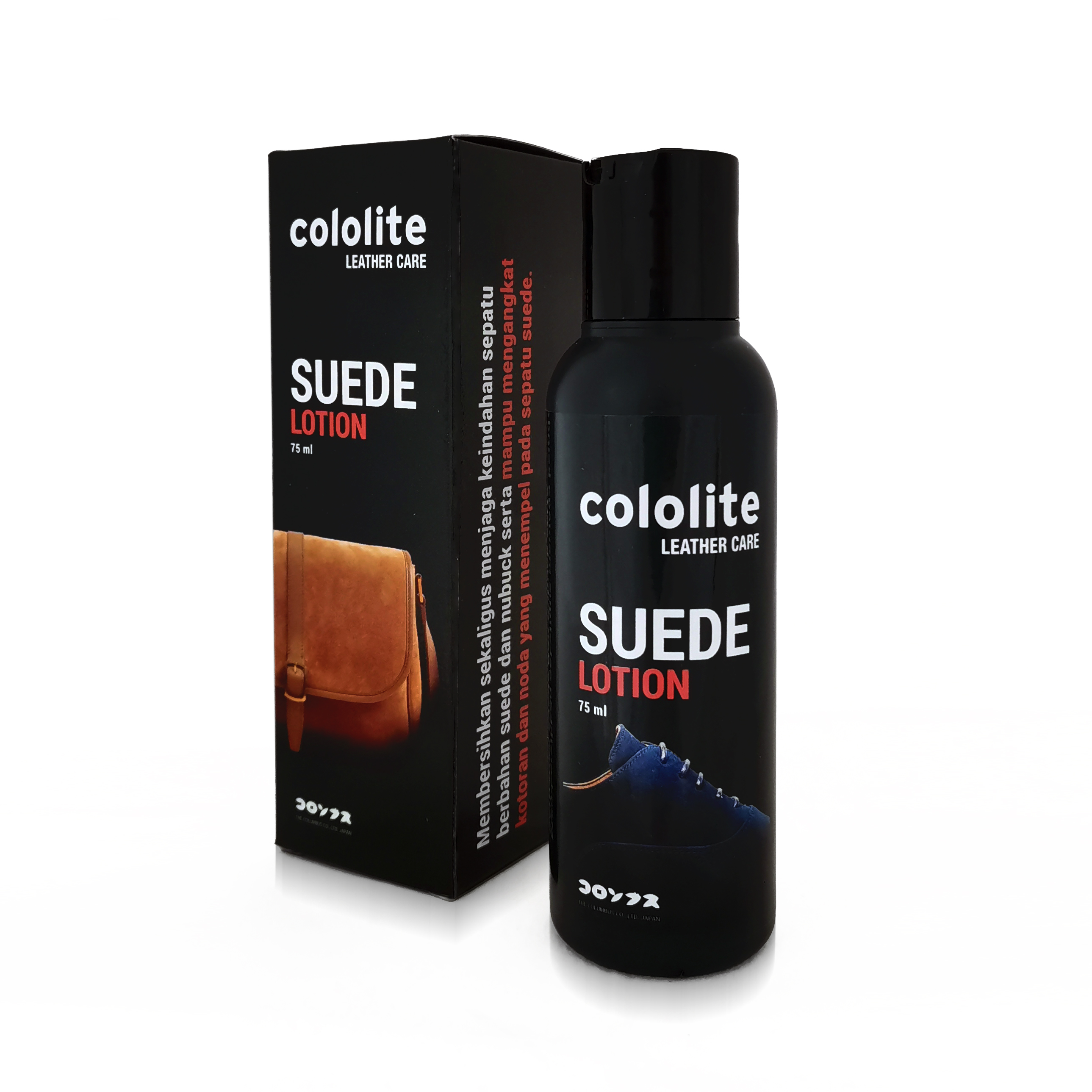 Suede Lotion Pembersih Sepatu Tas Jaket Suede Nubuck 75ml Cololite 003