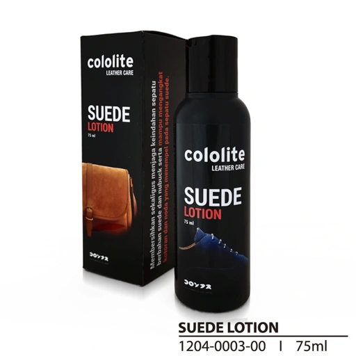 Suede Lotion Pembersih Sepatu Tas Jaket Suede Nubuck 75ml Cololite 003