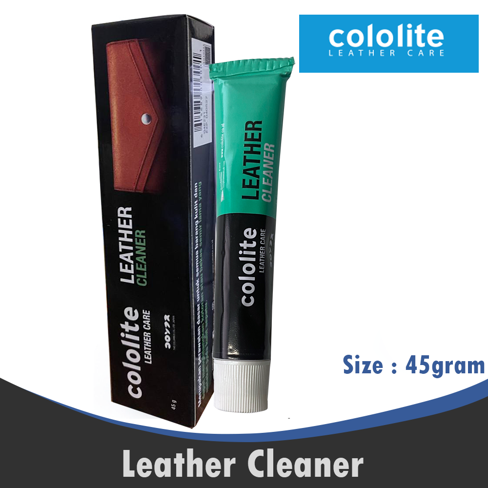 Leather Cleaner Pembersih Kulit Sepatu Tas Jaket Sofa 45ml Cololite 04