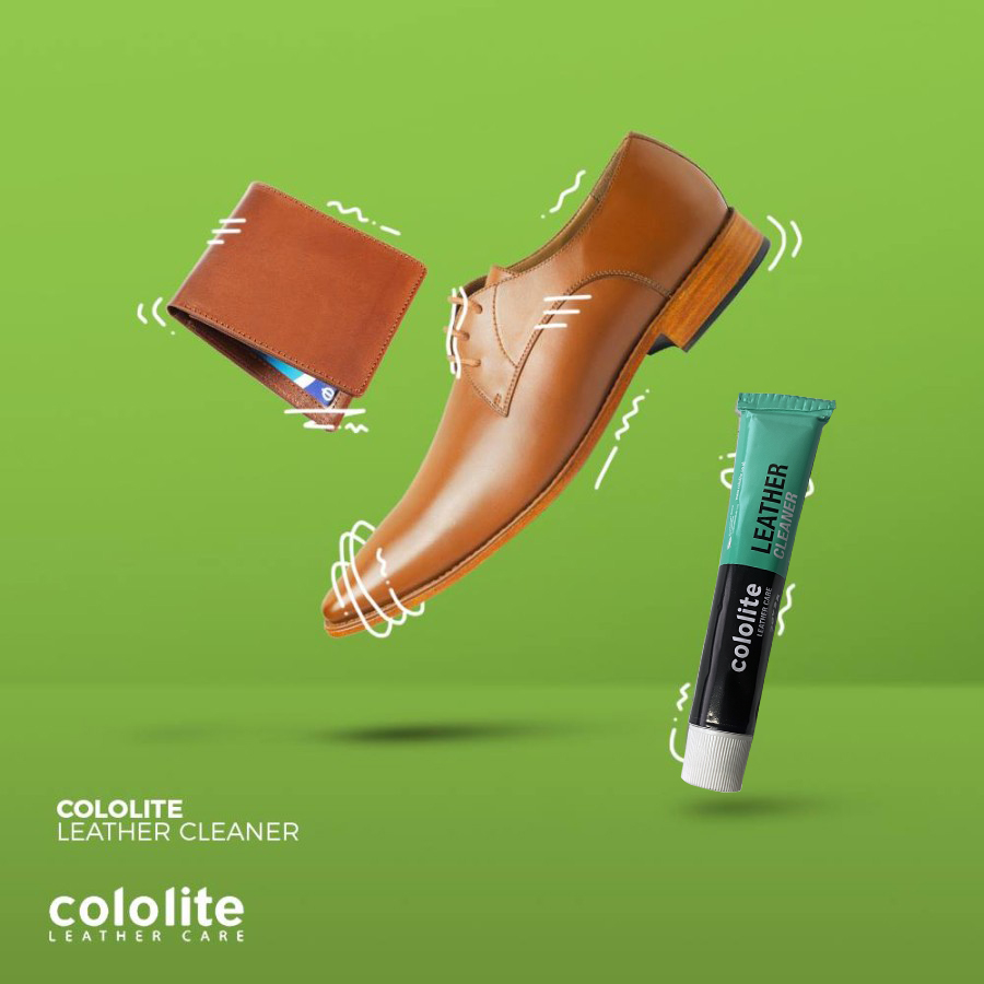 Leather Cleaner Pembersih Kulit Sepatu Tas Jaket Sofa 45ml Cololite 04