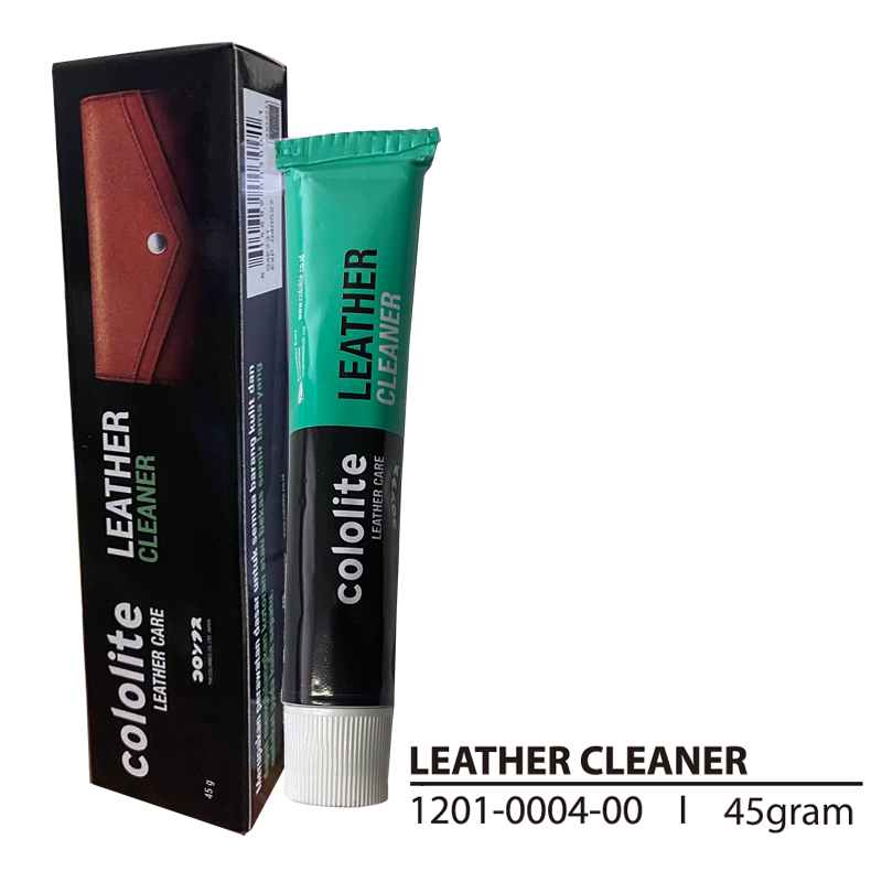 Leather Cleaner Pembersih Kulit Sepatu Tas Jaket Sofa 45ml Cololite 04